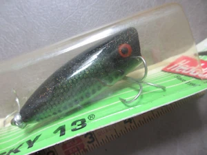 NEW Heddon Baby Lucky 13 Red Gill X2400BBR Bass Fishing Lure - Picture 1 of 6