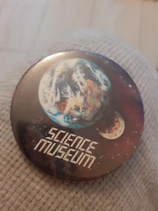Insignia vintage del espacio del museo de ciencias - Imagen 1 de 2
