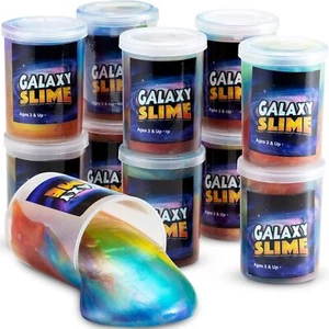 Galaxy Slime for Kids - 15 Pack of Mini Party Favors Putty in Assorted... - Picture 1 of 7