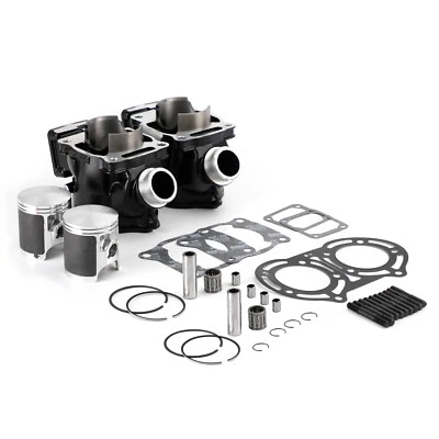 Cylinders,Pistons,Bearings,Top End Gasket,Head Studs,64mm For Yamaha Banshee 350 - Image 1 of 4