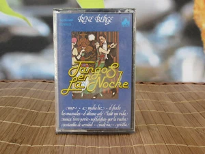 CINTA DE CASSETTE ORIGINAL RENE BERGUE-TANGOS EN LA NOCHE. PRECINTADA. - Picture 1 of 4