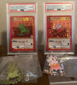 Metazoo - UFO Pin Club - Griddlegreaser Pete 1/13 + ALT 1A/5 mit PINS! PSA 10 - Bild 1 von 6