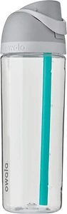 Freesip 25 Oz BPA-Free Tritan Water Bottle with Straw in Shy Marshmallow - Picture 1 of 12