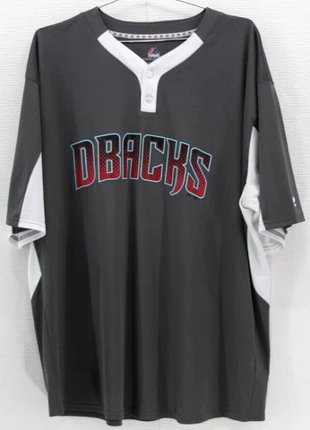 MAJESTIC BASEBALL + ARIZONA DIAMONDBACKS #13 NICK AHMED CoolBase sz 3XL Jersey Cover