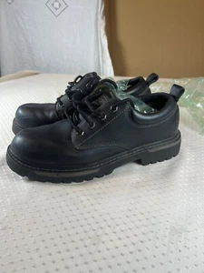 Men Skechers Chunky Jammers Grunge Black Lace Up Shoes Mens Size 9 Alley Tom Cat - Picture 1 of 18