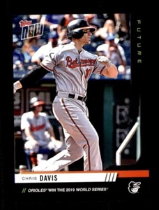 2019 Topps Now Futures World Series Mystery Auto /5 #9 Chris Davis Orioles - Picture 1 of 2