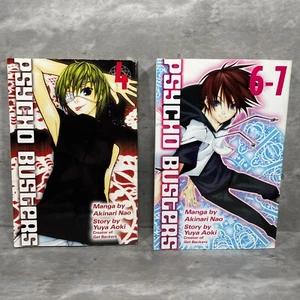 Psycho Busters Taschenbuch von Nao, Akinari Band 4 und 6 + 7 Graphic Novels - Bild 1 von 8