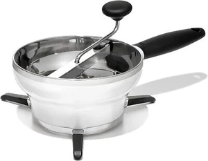 OXO GoodGrips Passiergerät Edelstahl 3 Scheiben Passiermühle pürieren manuell - Bild 1 von 7