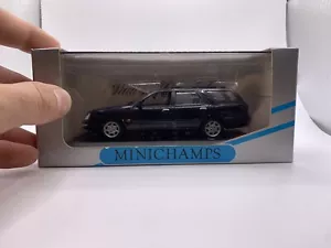 Minichamps 1:43 1995 Ford Scorpio Break blu e grigio 430 084011 - Foto 1 di 6