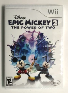 EPIC MICKEY 2, THE POWER OF TWO; WII VIDEO GAME - DISNEY - Picture 1 of 2