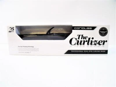 The Curlizer Rotating Curling Iron Dual-Spin Wand Hair Styling, New Open Box - Image 1 of 4