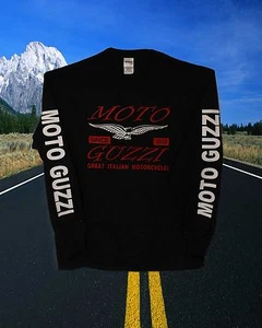 Moto Guzzi SWEATSHIRT  with  ARM LETTERING - Bild 1 von 3