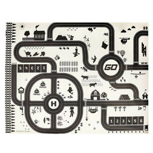 2022 Toy Baby Play Mat City Traffic Route Map Mat Carpet City Parking Lot New