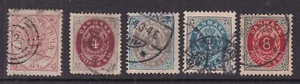 DENMARK ^^^^^^x5 RARER USED CLASSICS $41.00@ ro961dn6333 - Picture 1 of 1
