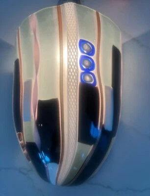 Aplique de pared contemporáneo OGGETTI.  Vidrio soplado en boca en Murano, ITALIA. Foto 1 de 4