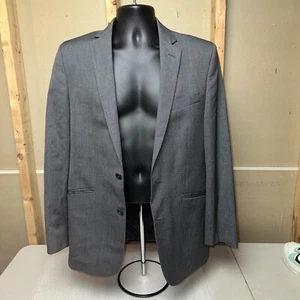 Kenneth Cole Reaction Mens Suit Jacket 38 R. 2 Button Grey Blazer - Picture 1 of 5