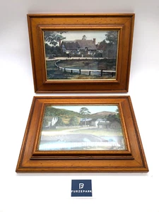 Vintage Framed Kevin Platt Prints Watendlath Bridge & Norton Nr Tewkesbury - Picture 1 of 18