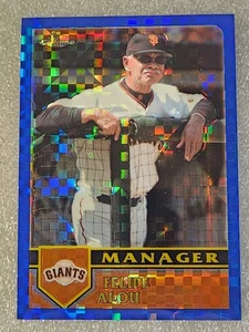T117 FELIPE ALOU 2003 Topps Chrome X-FRACTOR XFRACTOR REFRACTOR 5/25 GIANTS - Picture 1 of 2