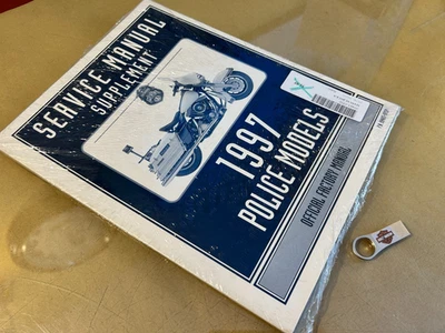 Harley-Davidson 1997 FLT FLHTP-I FLHP base de policía y soporte manual de servicio_+USB_NUEVA Foto 1 de 4