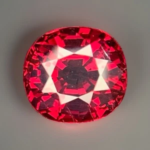 2.10cts Natural Rhodolite Garnet Top Cushion Cut Loose Gemstone From Madagascar - Picture 1 of 15