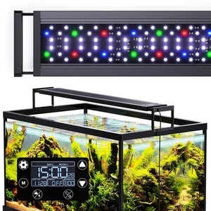 24/7 LED Aquarium Light for 24-30 Inch Fish Tank, Auto On Off with Timer, 9 C... - Picture 1 of 6