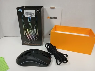 Glorious Model O 2 Wireless Ultralight Gaming Mouse, Black  *NO DONGLE*  #1 - Image 1 of 4