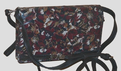 ПАТРИЦИЯ NASH APRICALE КОЖИ АЛЫЙ ЦВЕТОК ЧЕРЕЗ ПЛЕЧО - Изображение 1 из 4