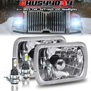 2012-2023 for Western Star 4700SB 2PC 50W 7x6inch Rectangle LED HI/LO Headlight - Bild 1 von 17