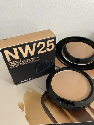 MAC Studio Fix Powder Plus Foundation, Shade: NW25, Full Size, Original Formula - Image 1 of 4