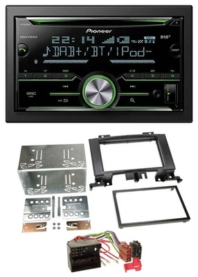 Pioneer Bluetooth MP3 DAB 2DIN USB CD Autoradio für Mercedes Sprinter ab 06 W906 - Bild 1 von 4