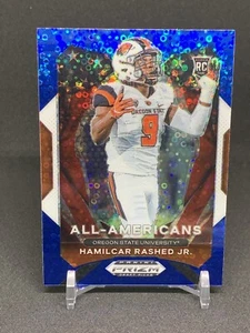 2021 Prizm Draft Picks All-American Blue Circles Hamilcar Rashed Jr Rookie RC - Picture 1 of 2