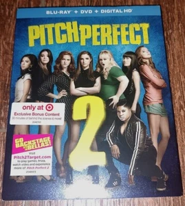 Pitch Perfect 2 (Blu-Ray, DVD, Digital, 2015) Target Exclusive w/ Slipcover NEW - Picture 1 of 3
