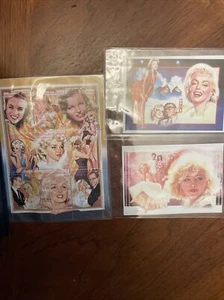 Marilyn Monroe Collectible Stamp Sheets Spanish Sahara And 2 Extra Stamps - Picture 1 of 6