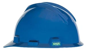 MSA 495736 Tipo 1 Clase E Med Hard Hat Fas-Trac II V Guard Blue - Imagen 1 de 1