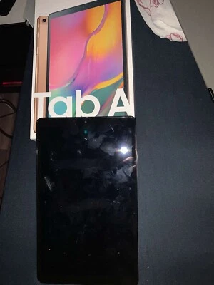 Samsung Galaxy Tab A 32GB, WLAN + Cellular (O2), 26,67 cm (10,5 Zoll) - Schwarz - Bild 1 von 4