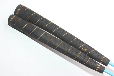 BIG NEU ELITE GOLF PUTTER PISTOLENGRIFF GROSSER QUALITÄTSGRIFF STANDARDGRIFF SCHWARZ/GOLD X1