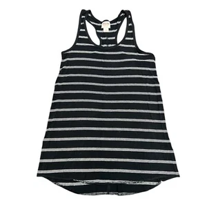 Damen-Tanktop Racerback Mossimo schwarz-weiß gestreift - Bild 1 von 6