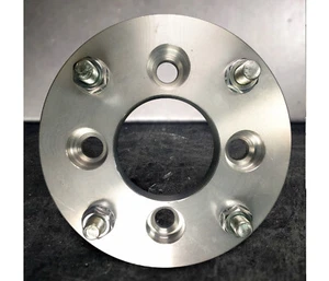 4x110 to 4x144 US Wheel Adapters 10x1.25 Lug Studs x 2 hub 1" Thick 74mm bore - Picture 1 of 4