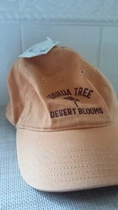 Mütze Kappe Joshua Tree Desert Blooms golden senf Logo verstellbar Einheitsgröße neu mit Etikett - Bild 1 von 6