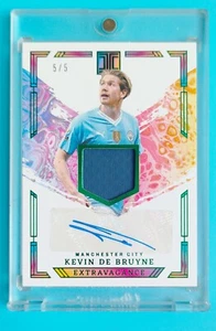 2023-24 Impeccable Manchester City Kevin De Bruyne Extravagance Patch Auto 5/5 - Picture 1 of 2