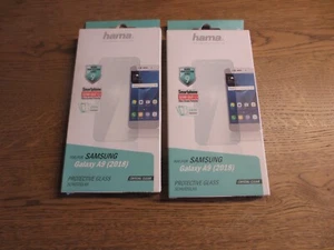 Hama 2 x Glass Screen Protector Schutzglas für Samsung Galaxy A9 (2018) - Zdjęcie 1 z 5
