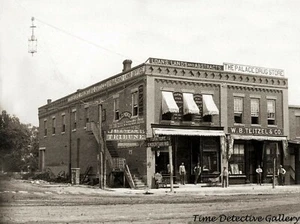 Palace Drug Store, Junction City, Kansas - c1880s - Historic Photo Print - Picture 1 of 1