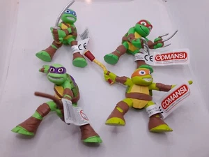 TARTARUGHE NINJA TURTLES da BARBAPUFFO COMANSI COMPLETE SET - Imagen 1 de 2