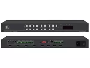 Kramer VS-44UHDA 4x4 4K60 HDMI Matrix Switcher with Audio Embedding/De-Embedding - Picture 1 of 1