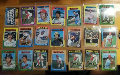 1975 Topps Mini Baseball singles you pick choice mid-grade - Image 1 of 2