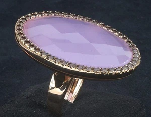 Anello Vanto Gioielli in argento 925 rosé con calcedonio ref. AN3199AG - Foto 1 di 1
