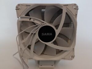 SAMA CPU Air Cooler 4 Heat Copper Pipe 120mm Cooling Fan Addressable RGB