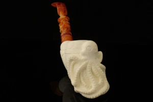 Tubo de espuma de mar pulpo de I. Baglan con estuche ajustado 14721 - Imagen 1 de 11