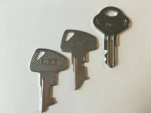 Sharp Cash Register Key Set - Operator - Manager - Drawer key - (SEE LIST) - Picture 1 of 1