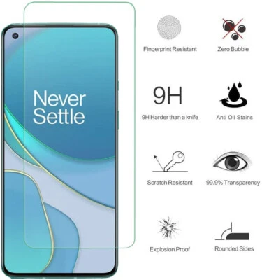 Tempered Glass Screen Protector Film For OnePlus Nord CE 2 9RT Ace Pro 10R 8T 9 - Image 1 of 4